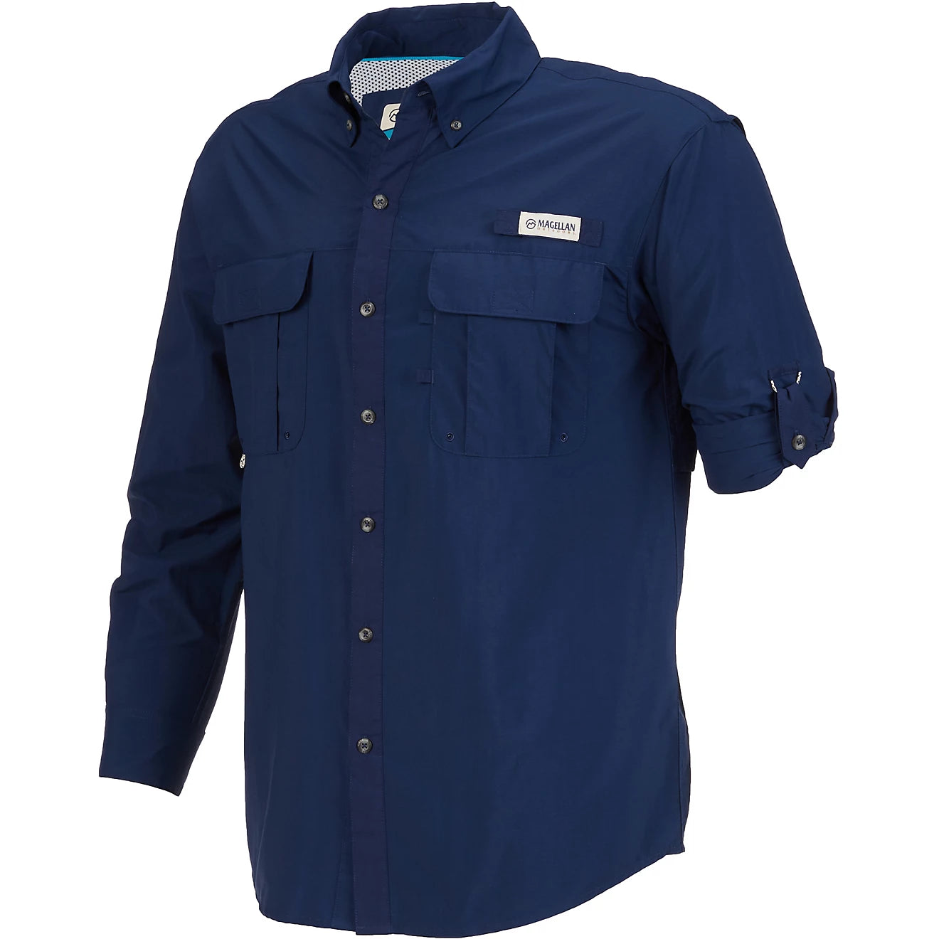 Camisa Magellan Laguna Madre manga larga – Azul