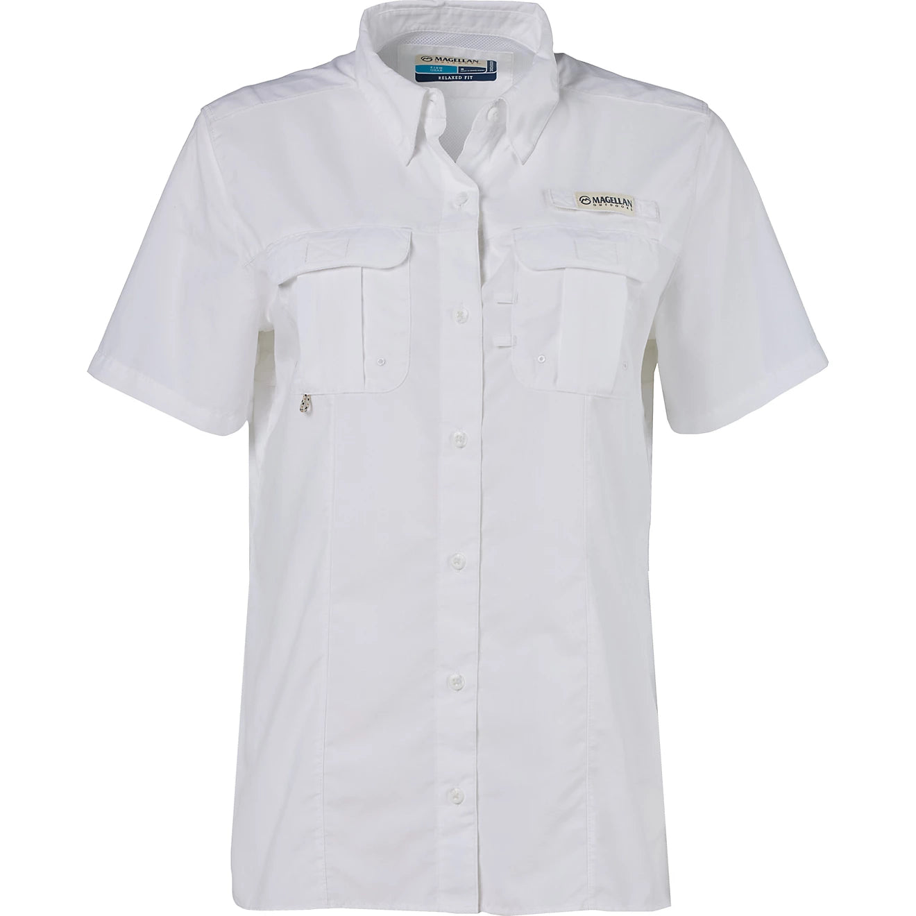 Magellan Laguna Madre Fishing Shirt Dama – Blanco
