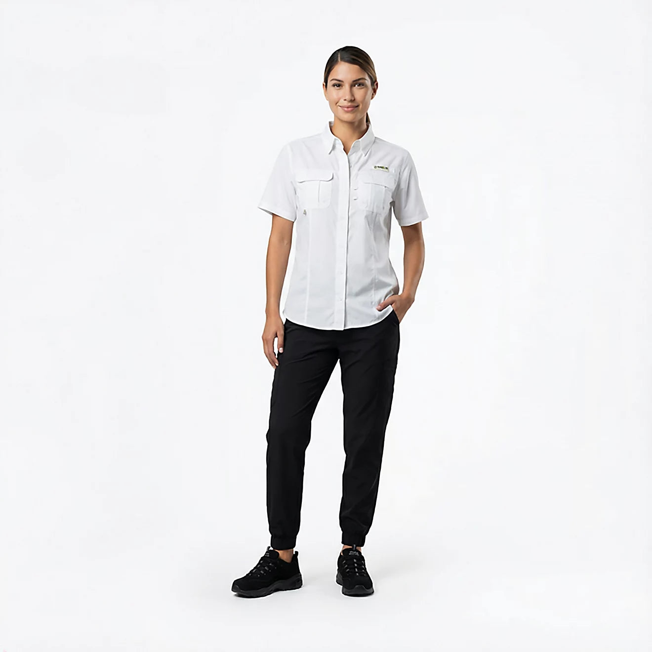 Magellan Laguna Madre Fishing Shirt Dama – Blanco