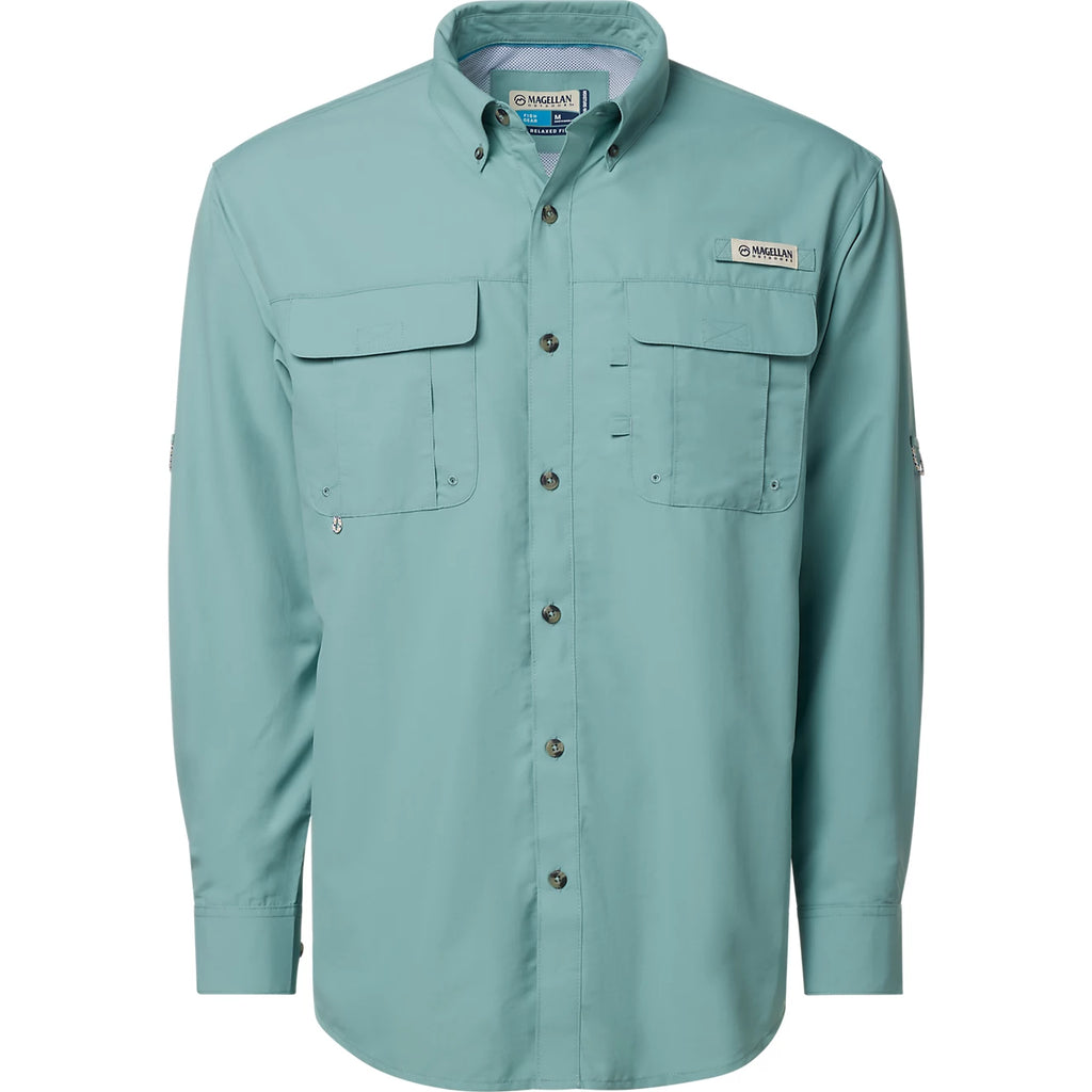 Camisa Magellan Laguna Madre manga larga – Deep Teal