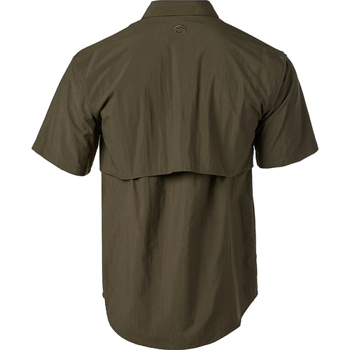 Camisa Magellan Laguna Madre manga corta – Verde Musgo