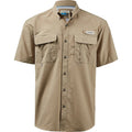 Camisa Magellan Laguna Madre manga corta – Beige