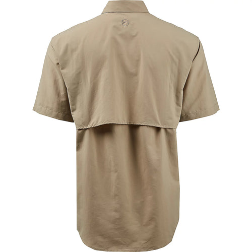 Camisa Magellan Laguna Madre manga corta – Beige
