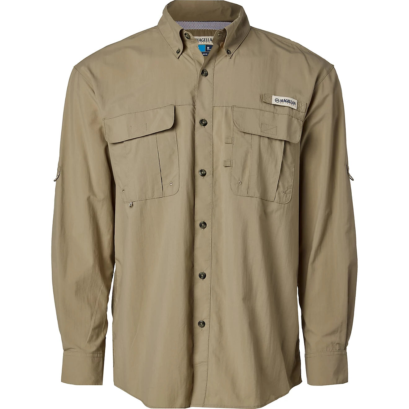 Camisa Magellan Laguna Madre manga larga – Beige