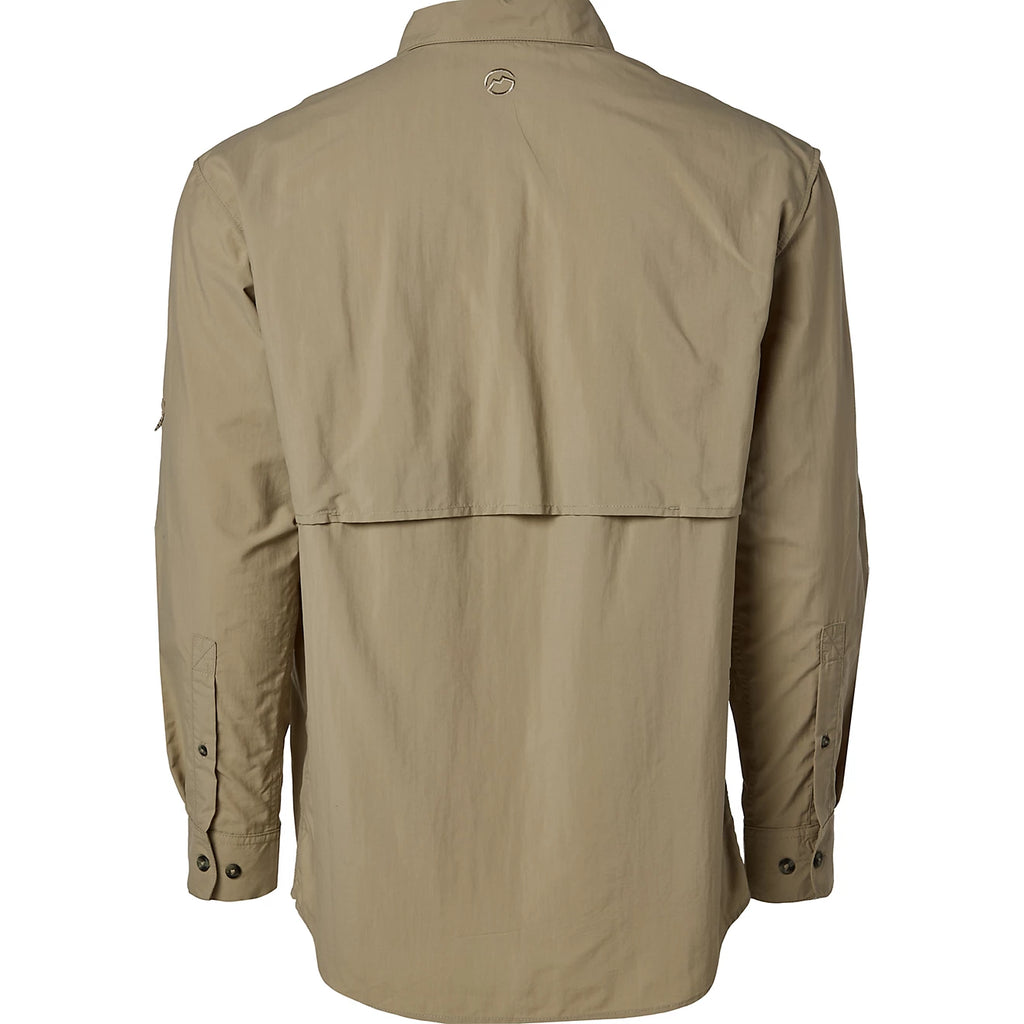 Camisa Magellan Laguna Madre manga larga – Beige