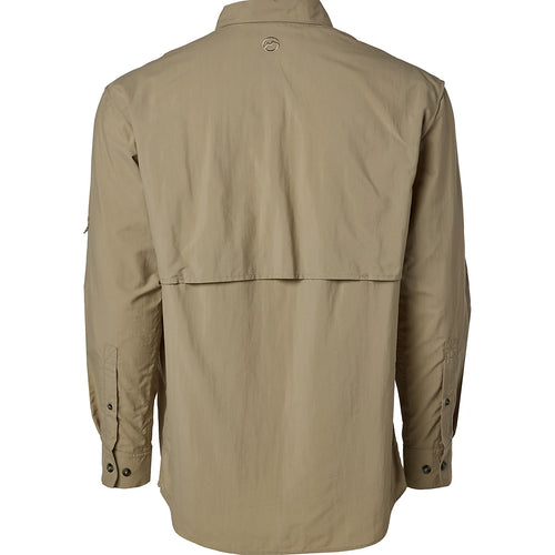 Camisa Magellan Laguna Madre manga larga – Beige