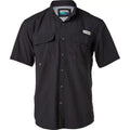 Camisa Magellan Laguna Madre manga corta – Negro