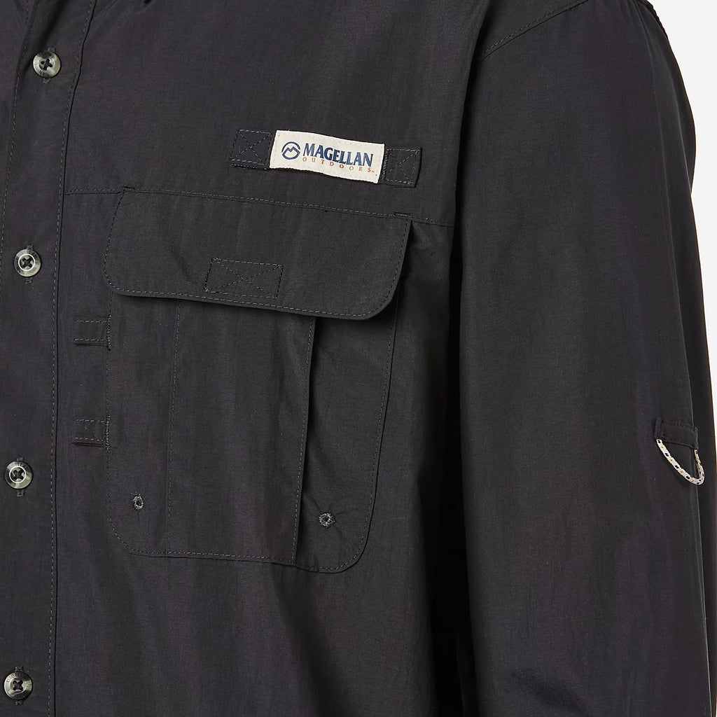 Camisa Magellan Laguna Madre manga larga – Negro