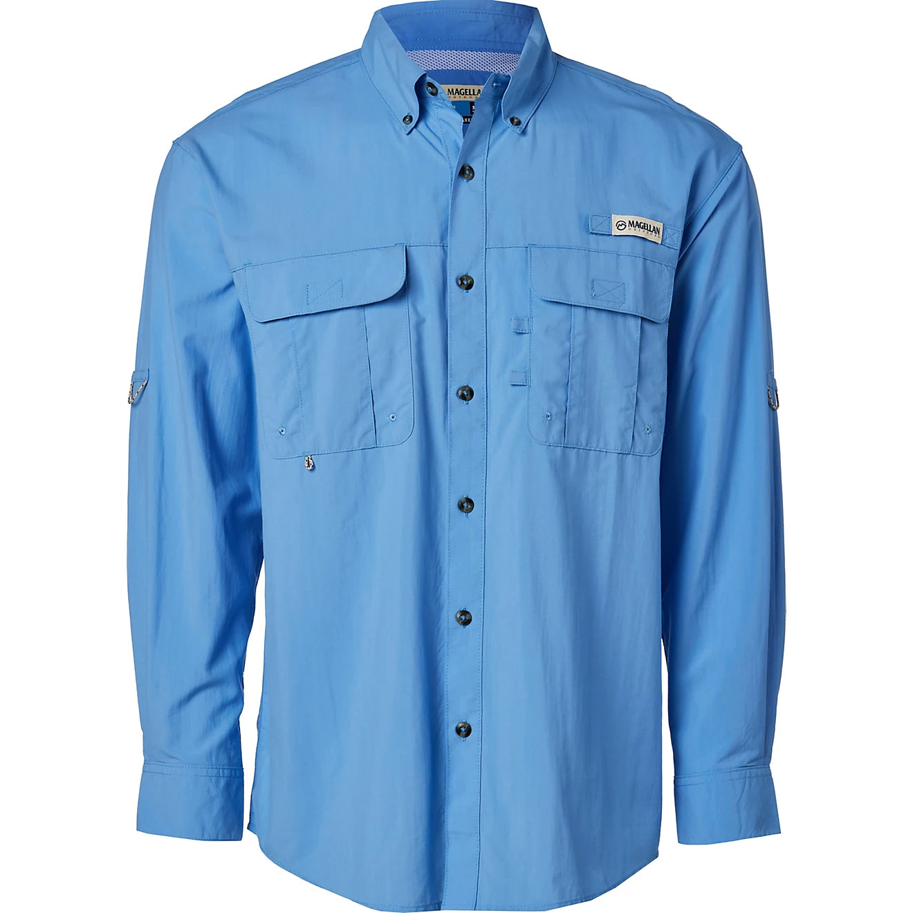 Camisa Magellan Laguna Madre manga larga – Celeste
