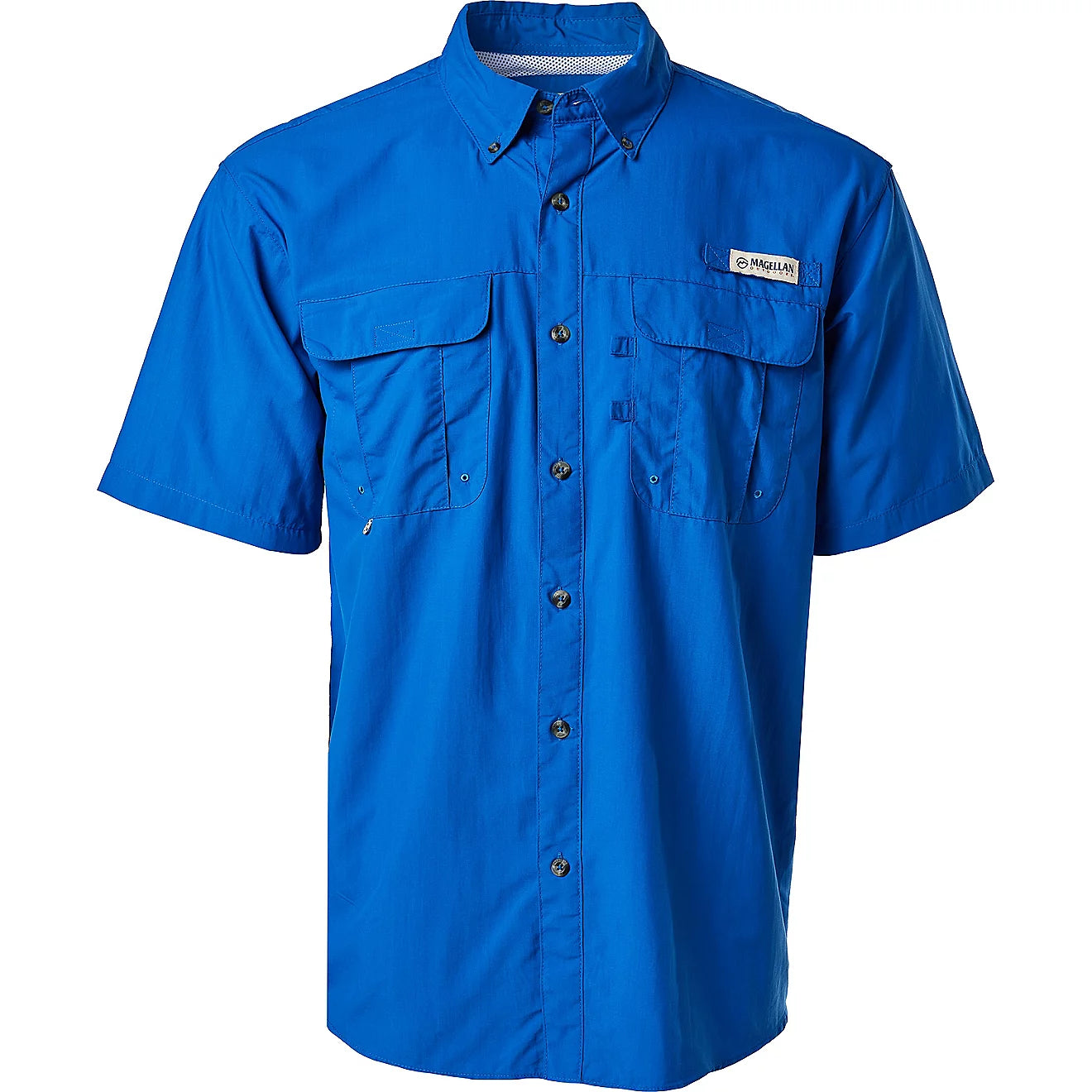Camisa Magellan Laguna Madre manga corta – Azul Navy