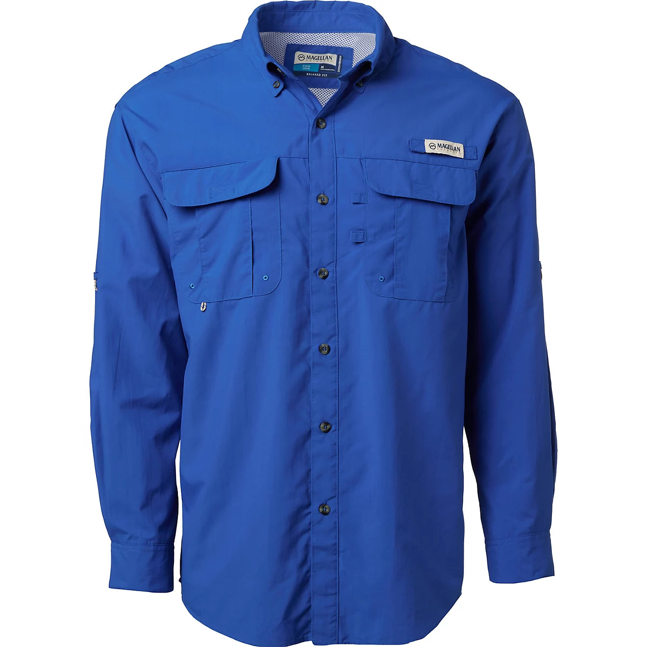 Camisa Magellan Laguna Madre manga larga – Azul Nautica