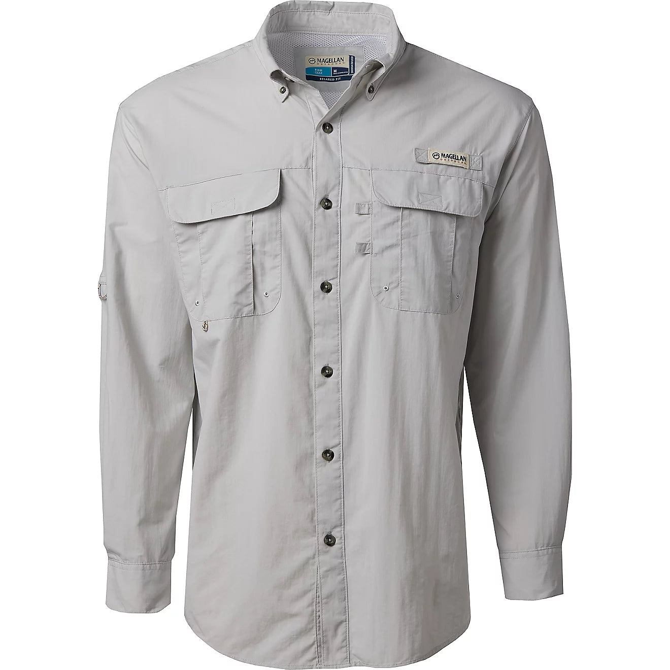Camisa Magellan Laguna Madre manga larga – Oyster Mushroom