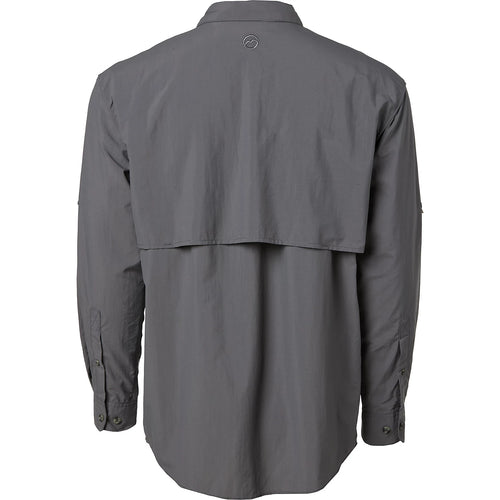 Camisa Magellan Laguna Madre manga larga – Gris