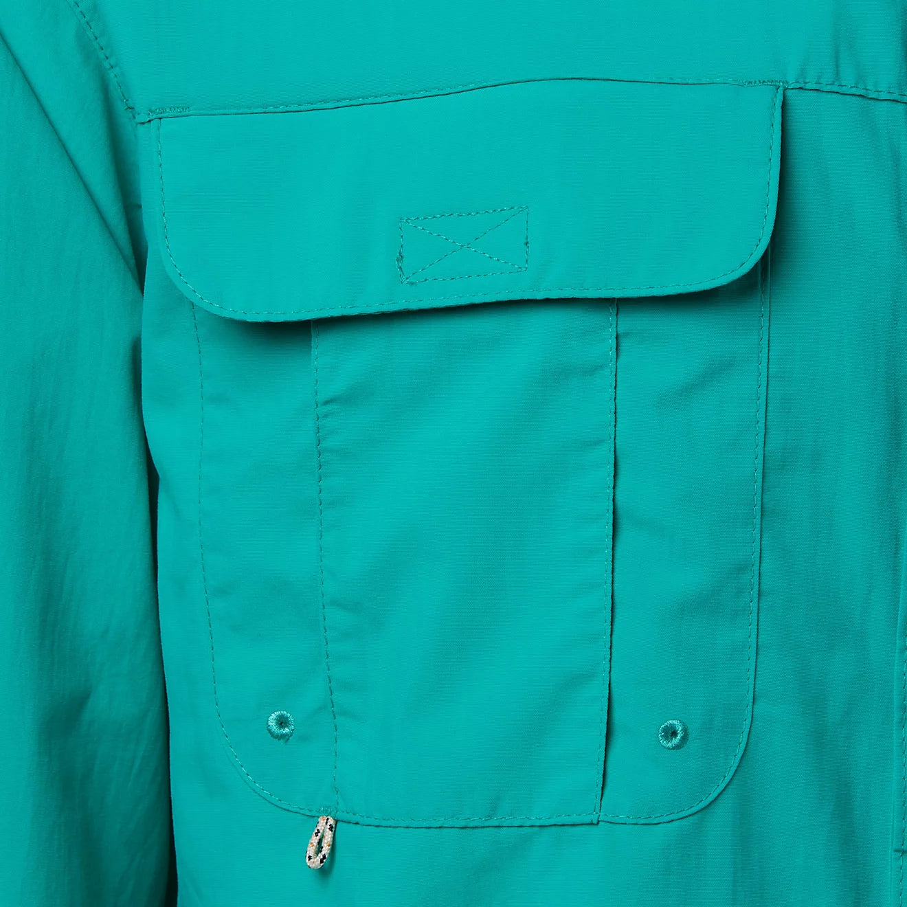 Camisa Magellan Laguna Madre manga larga – Verde Turquesa