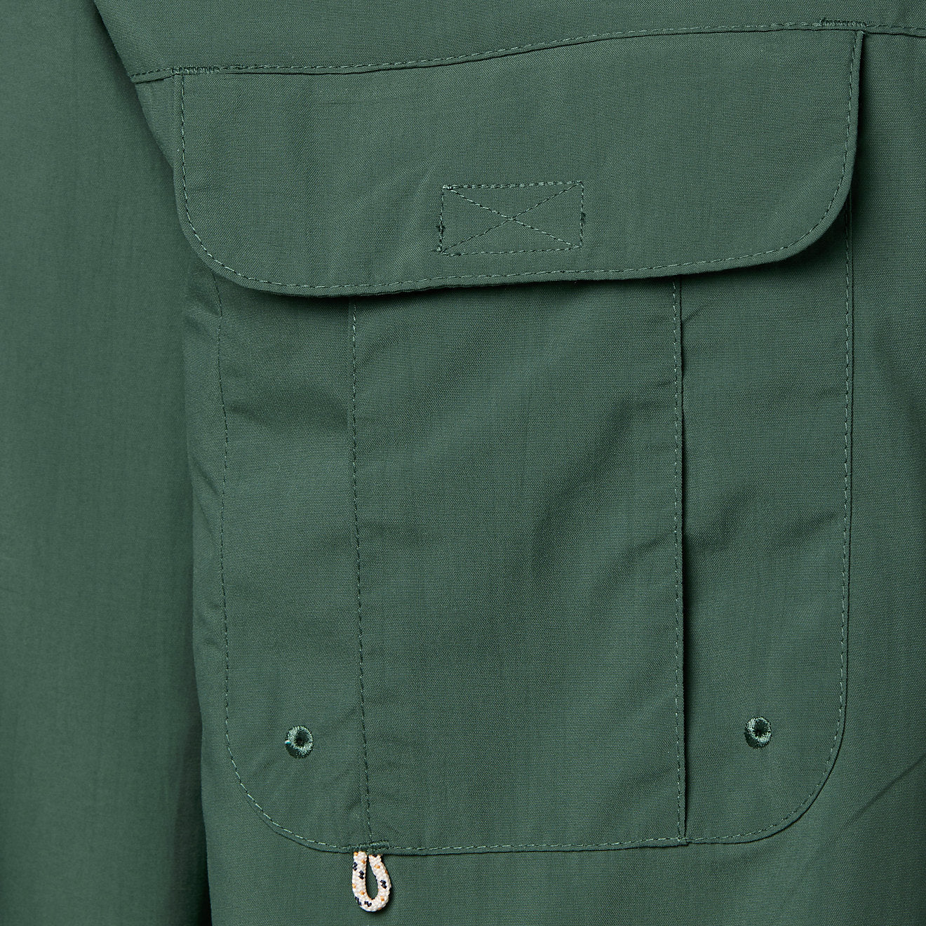 Camisa Magellan Laguna Madre manga larga – Verde Oscuro