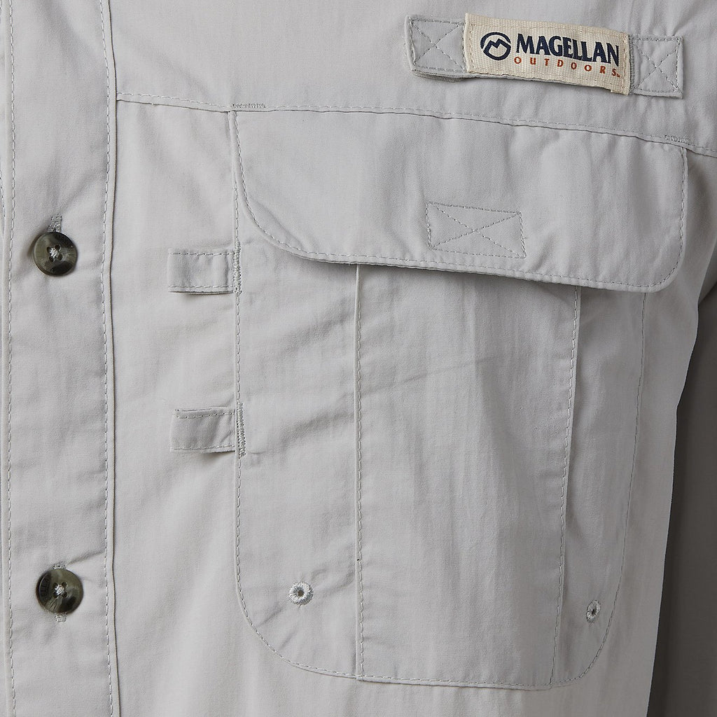 Camisa Magellan Laguna Madre manga larga – Oyster Mushroom