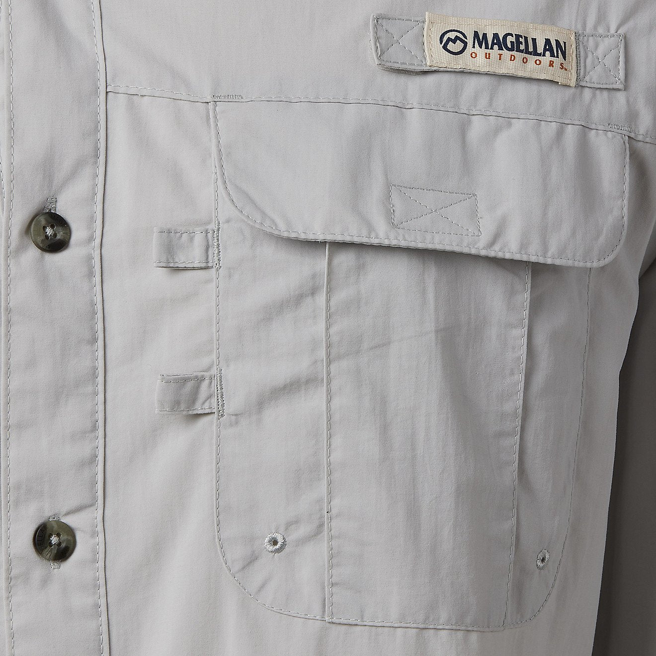 Camisa Magellan Laguna Madre manga larga – Oyster Mushroom