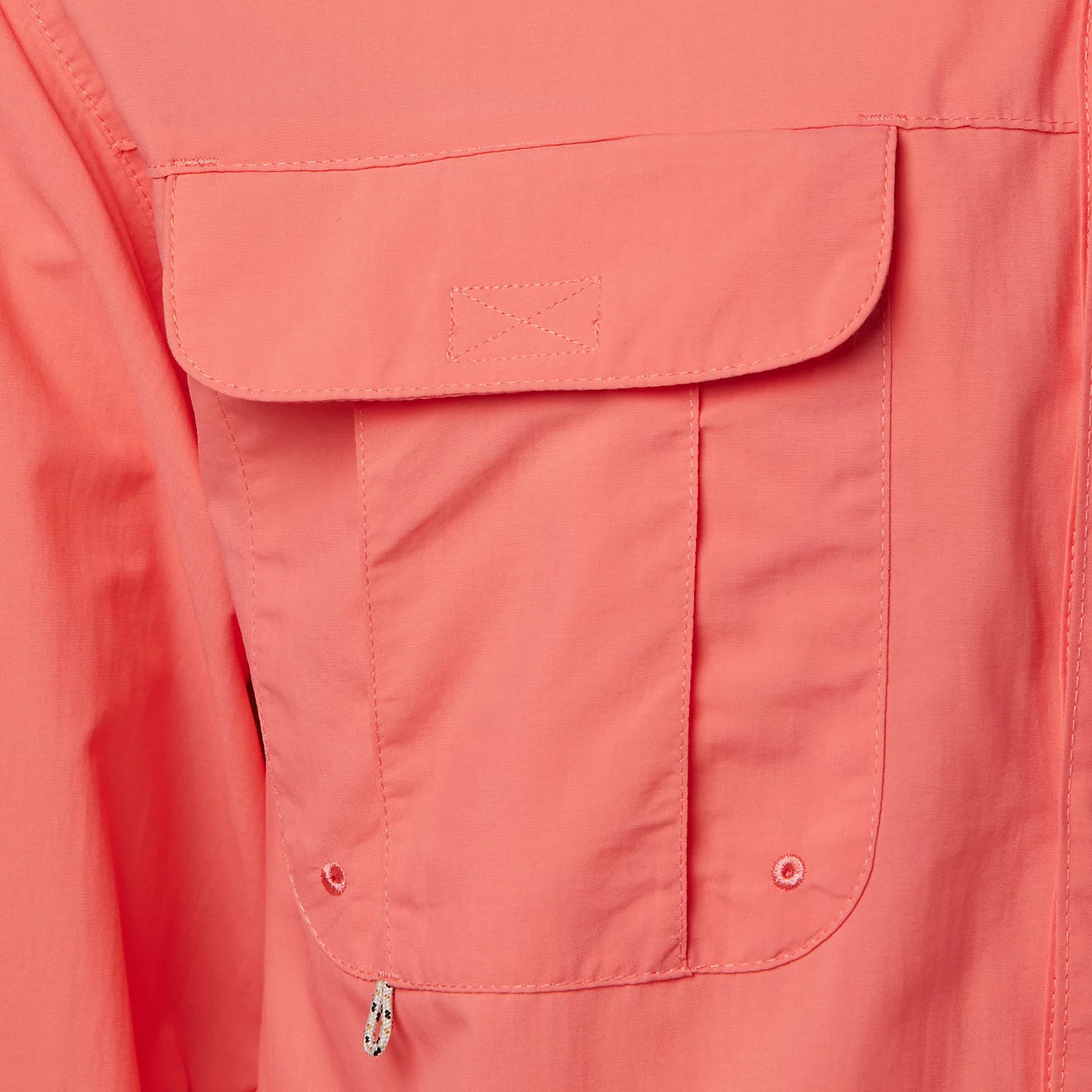 Camisa Magellan Laguna Madre manga larga – Salmon