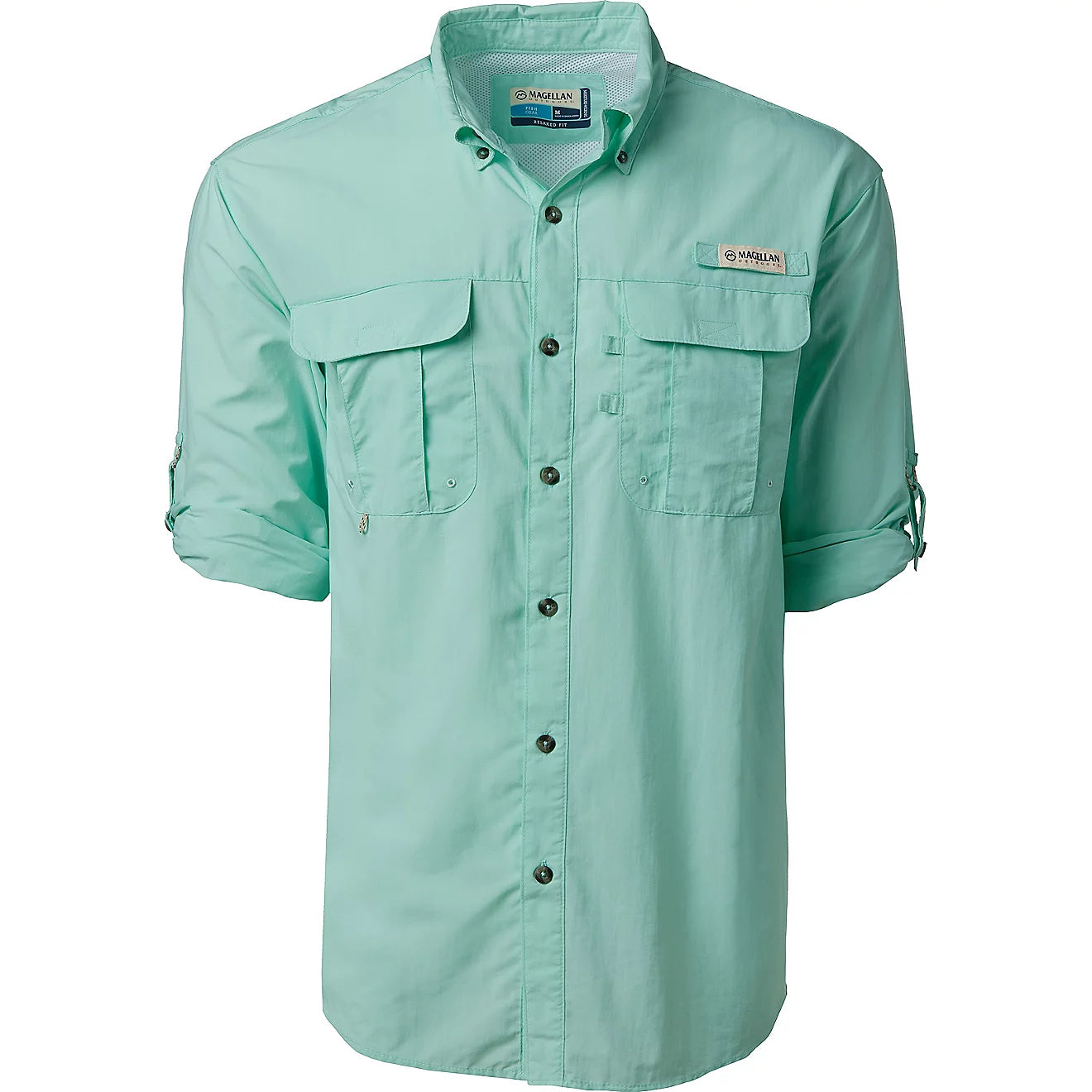 Camisa Magellan Laguna Madre manga larga – Verde Menta