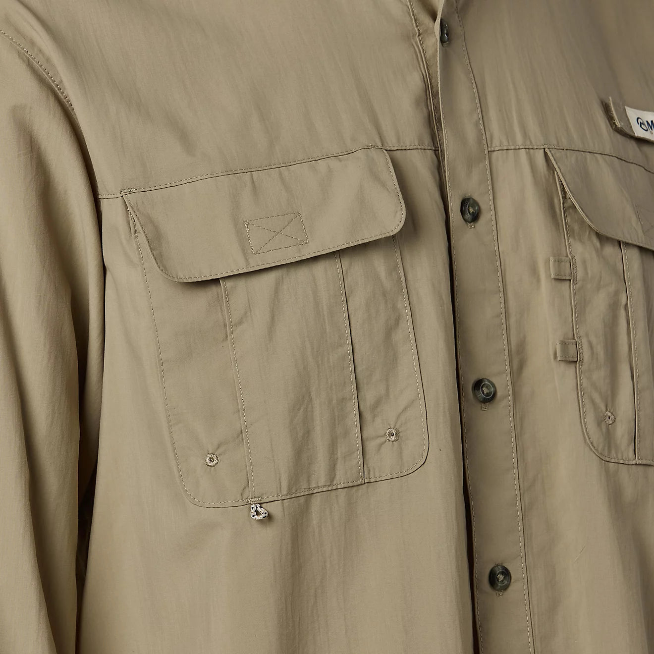 Camisa Magellan Laguna Madre manga larga – Beige