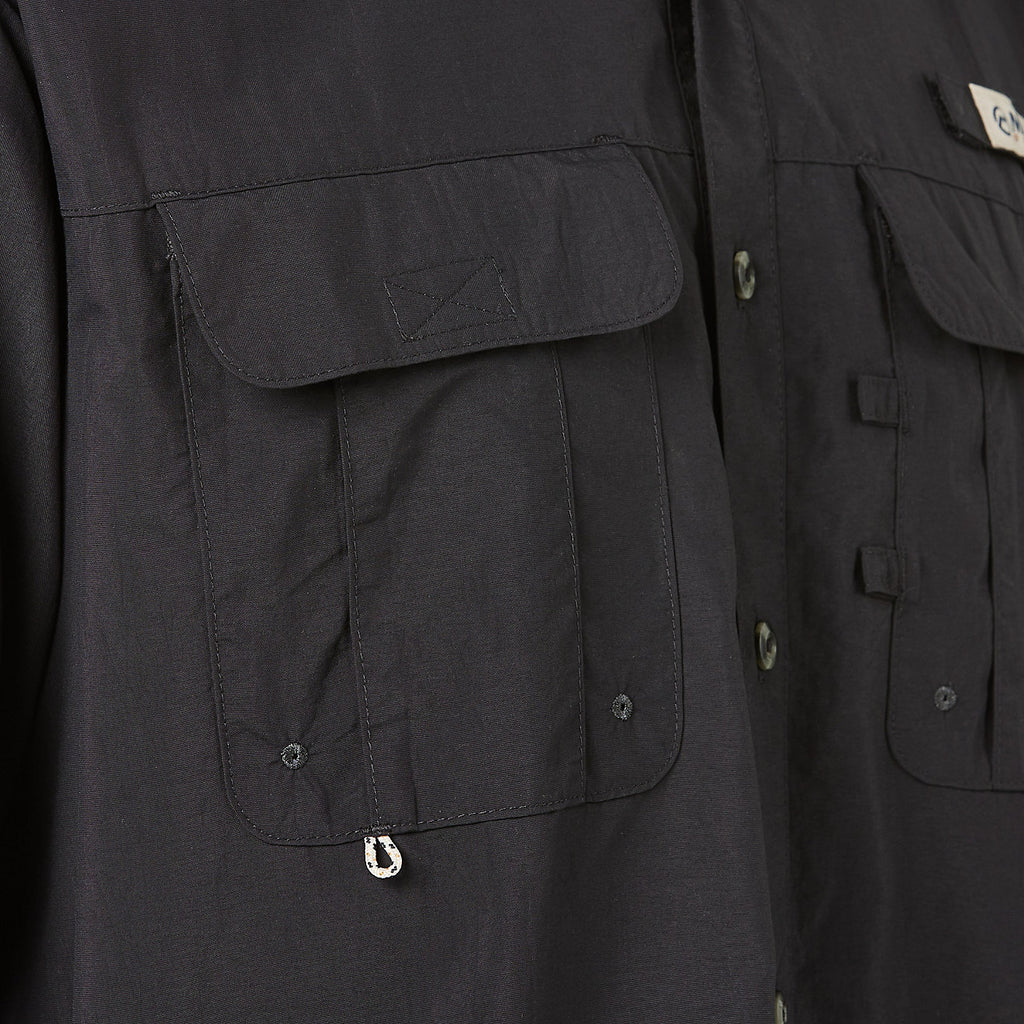 Camisa Magellan Laguna Madre manga larga – Negro
