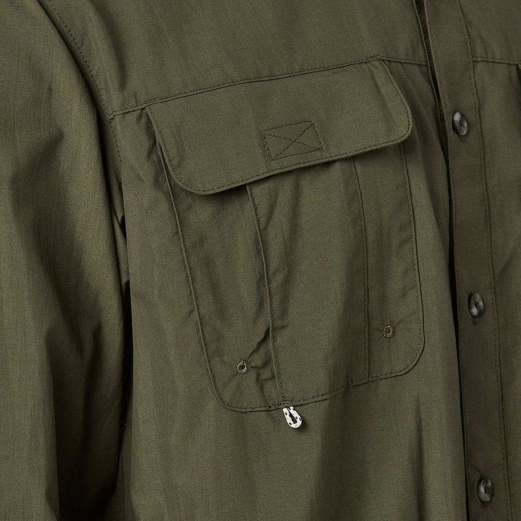 Camisa Magellan Laguna Madre manga larga – Verde musgo