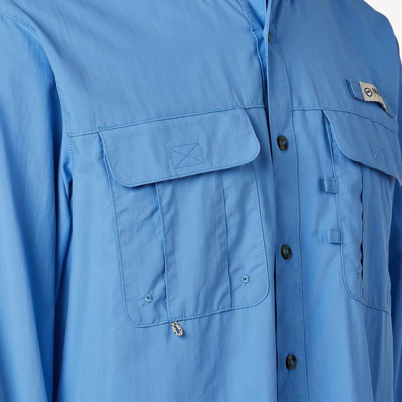 Camisa Magellan Laguna Madre manga larga – Celeste