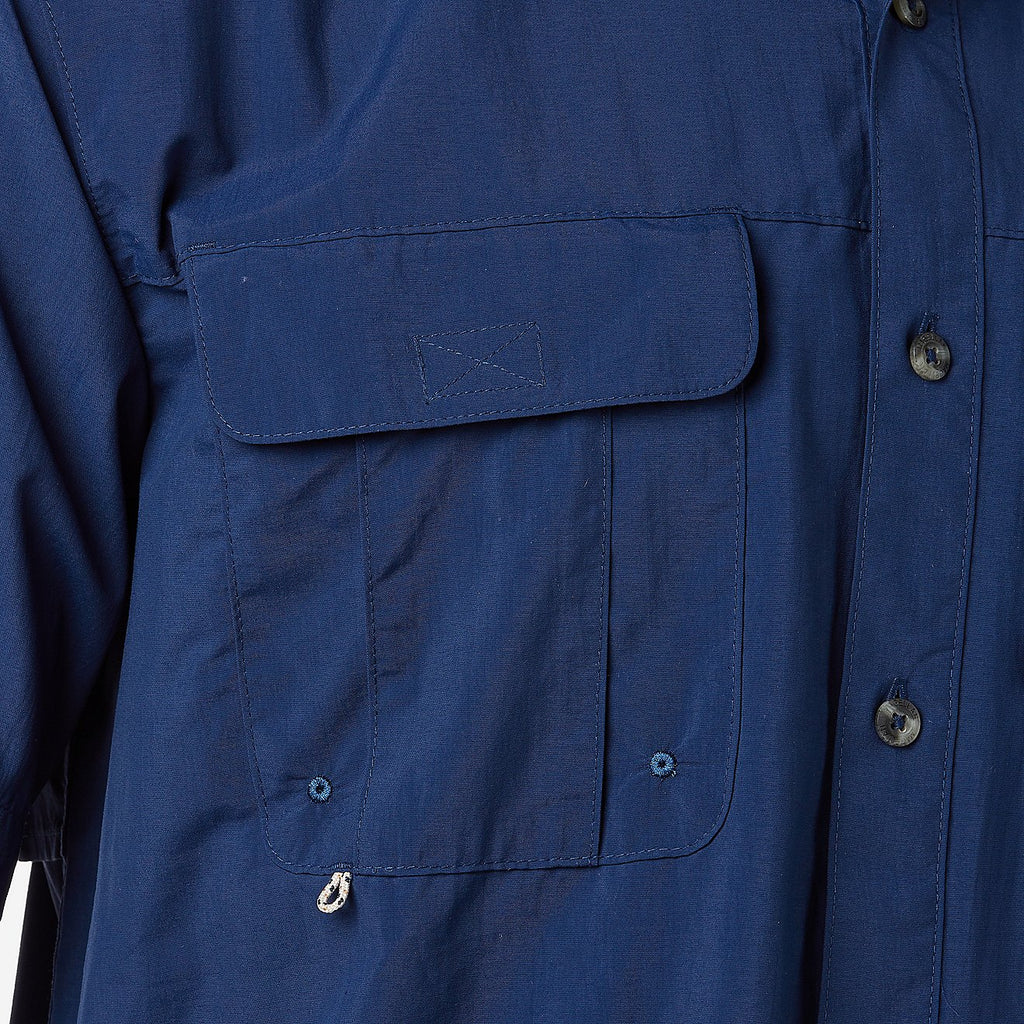 Camisa Magellan Laguna Madre manga corta – Azul Marino