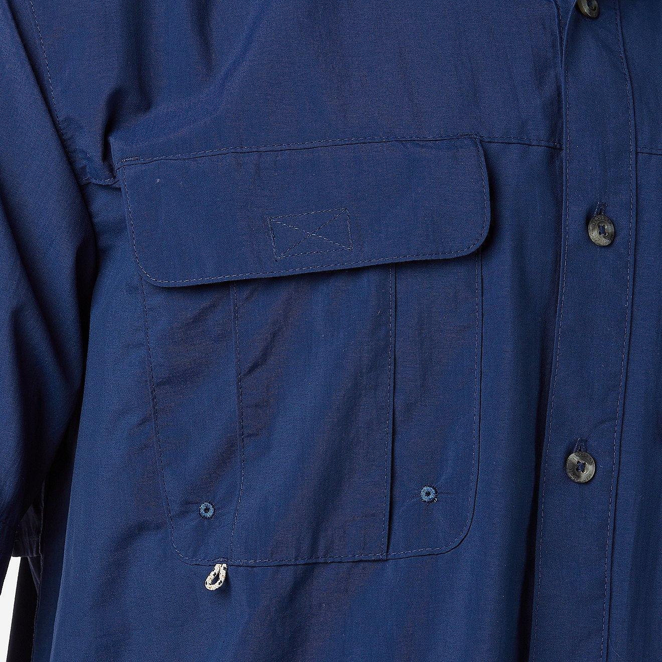 Camisa Magellan Laguna Madre manga corta – Azul Marino