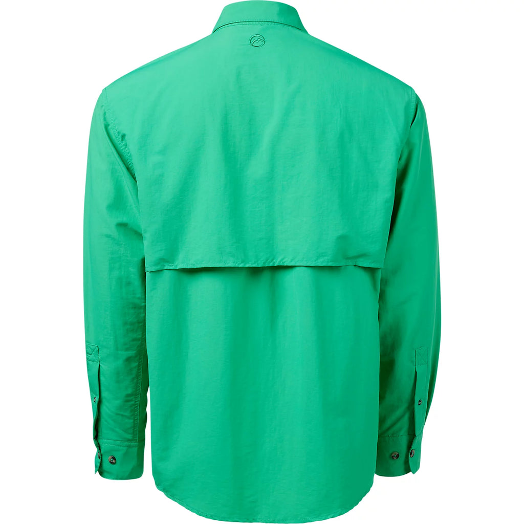 Camisa Magellan Laguna Madre manga larga – Verde Esmeralda