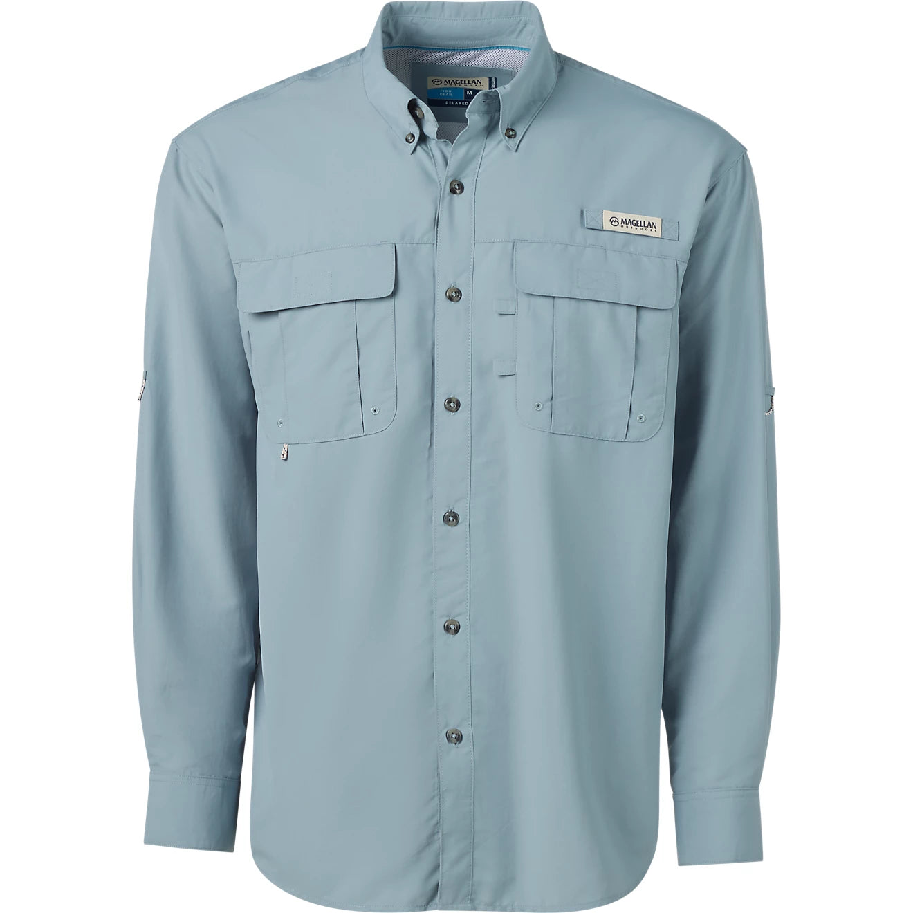 Camisa Magellan Laguna Madre manga larga – Light Blue