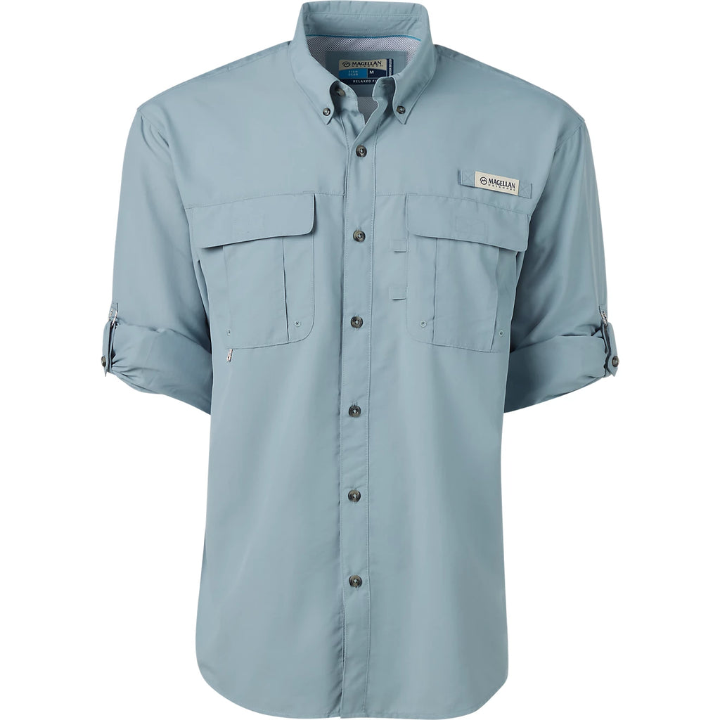 Camisa Magellan Laguna Madre manga larga – Light Blue