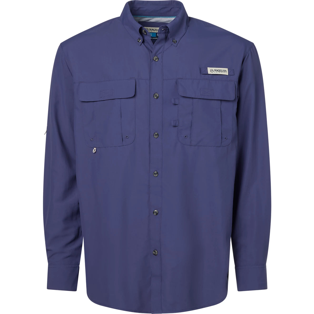 Camisa Magellan Laguna Madre manga larga – Skipper Blue