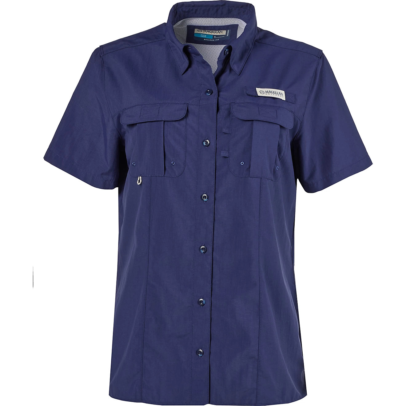 Magellan Laguna Madre Fishing Shirt Dama –Azul