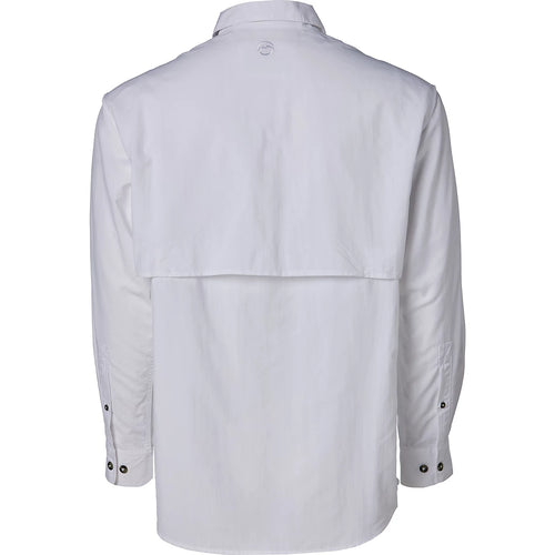 Camisa Magellan Laguna Madre manga larga – Blanco