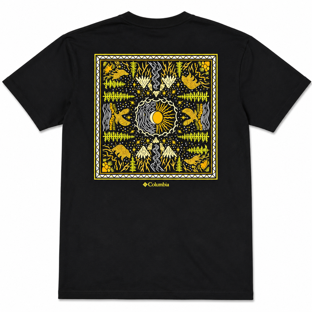 Columbia Wild Elements Graphic Tee - Negro