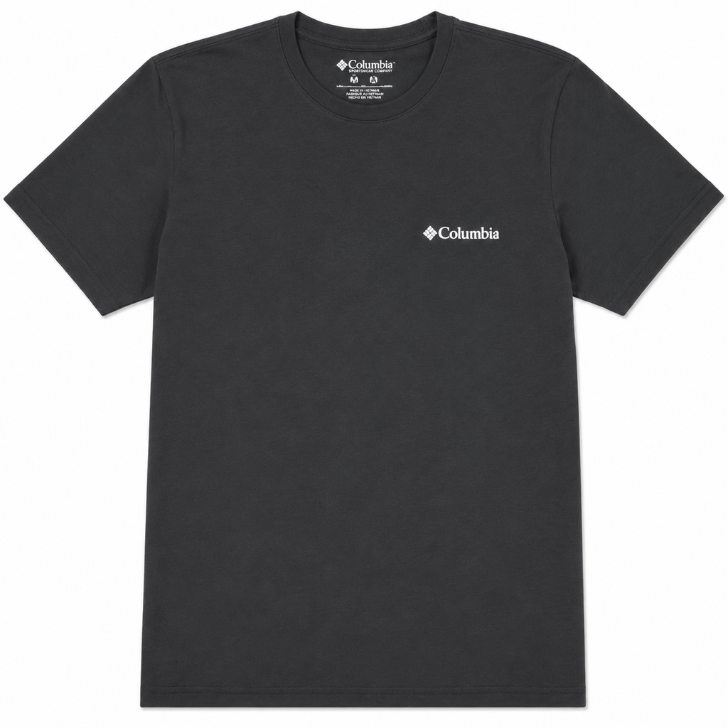 Columbia Sunset Peaks Graphic Tee - Negro