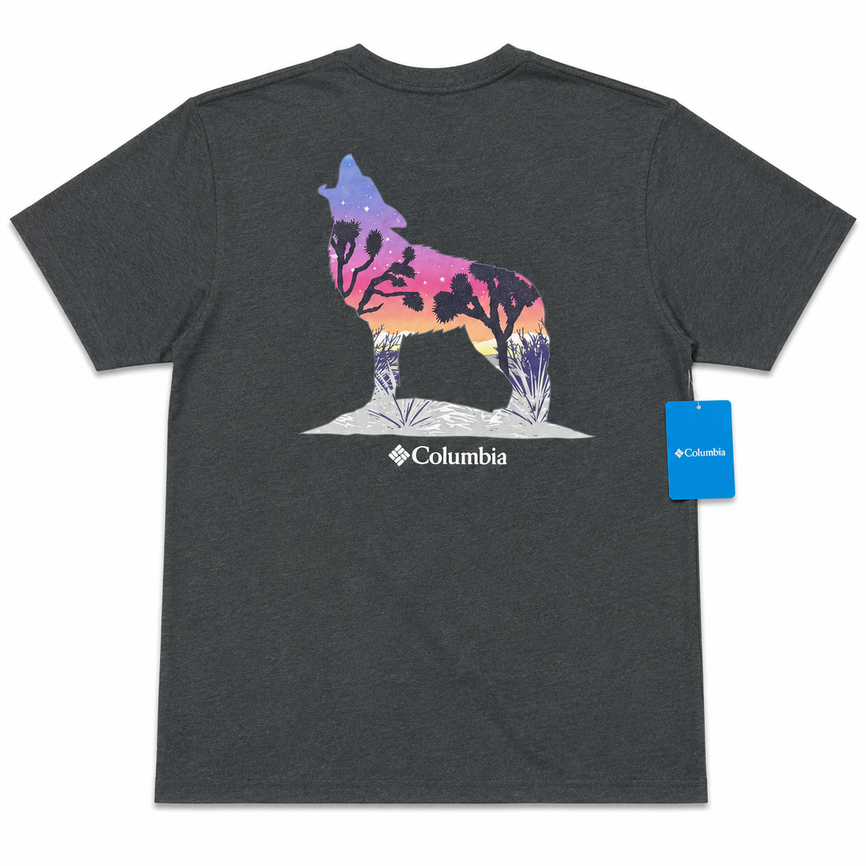 Columbia Essential Heather Tee – Charcoal Edition