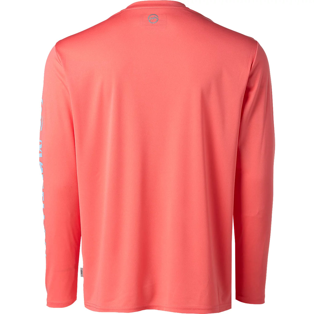 Magellan Casting Crew Core – Playera manga larga – Salmon