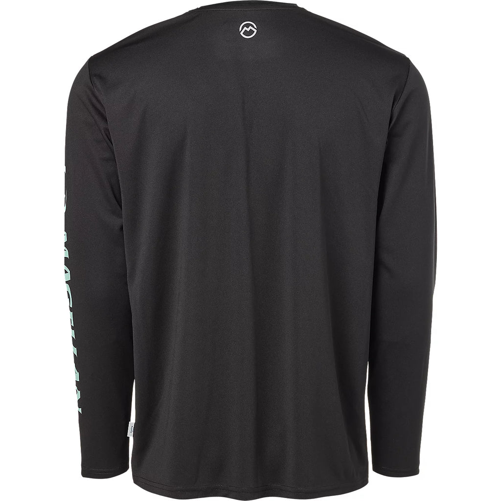 Magellan Casting Crew Core – Playera manga larga – Negro