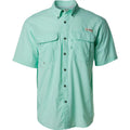 Camisa Magellan Laguna Madre manga corta – Verde Menta