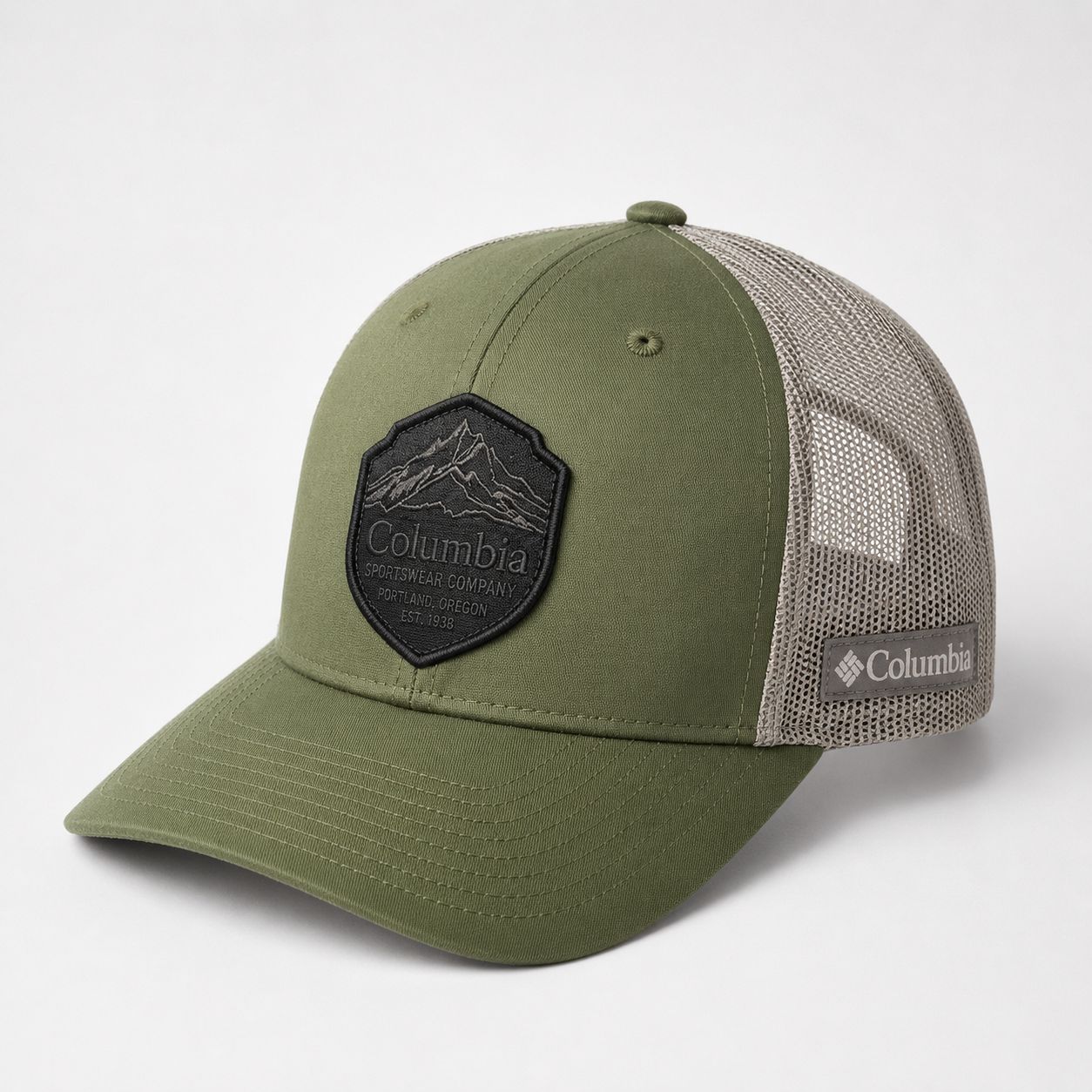 Gorra Columbia Mesh Patch Trucker - Verde Olivo