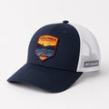 Gorra Columbia Sunset Lake Trucker - Azul Marino / Blanco