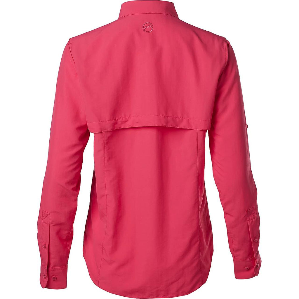 Magellan Laguna Madre Manga Larga Mujer – Rosa Coral